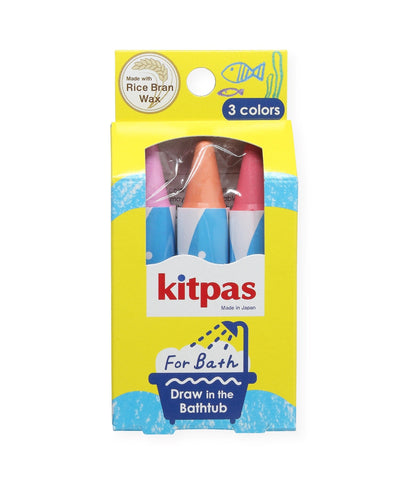 Kitpas Badkrijtjes 3 Stuks Coral