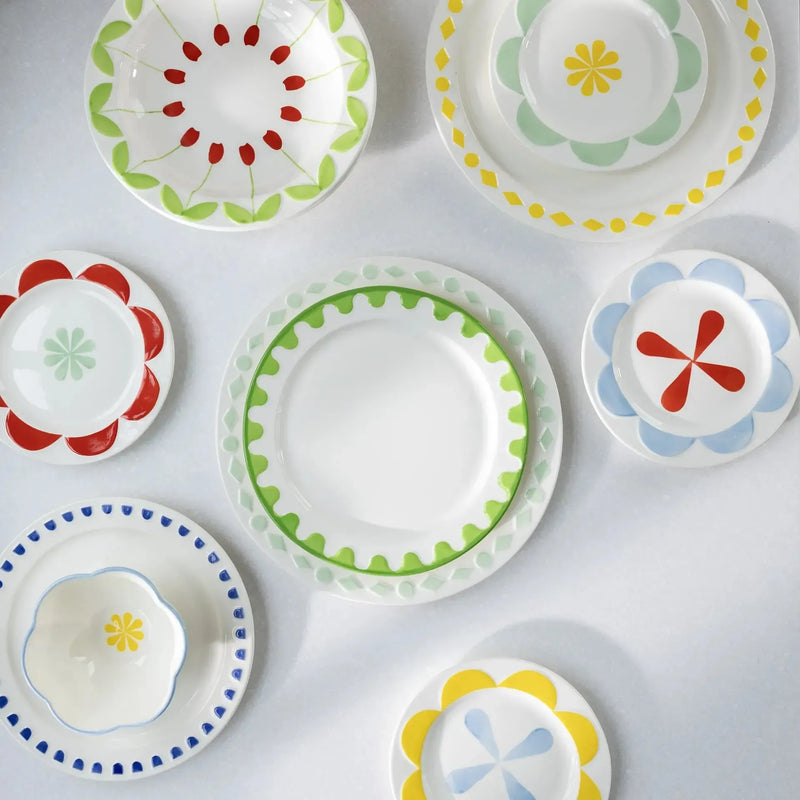 &Klevering Bowl Folk Small Set Of 4 - Studio Play