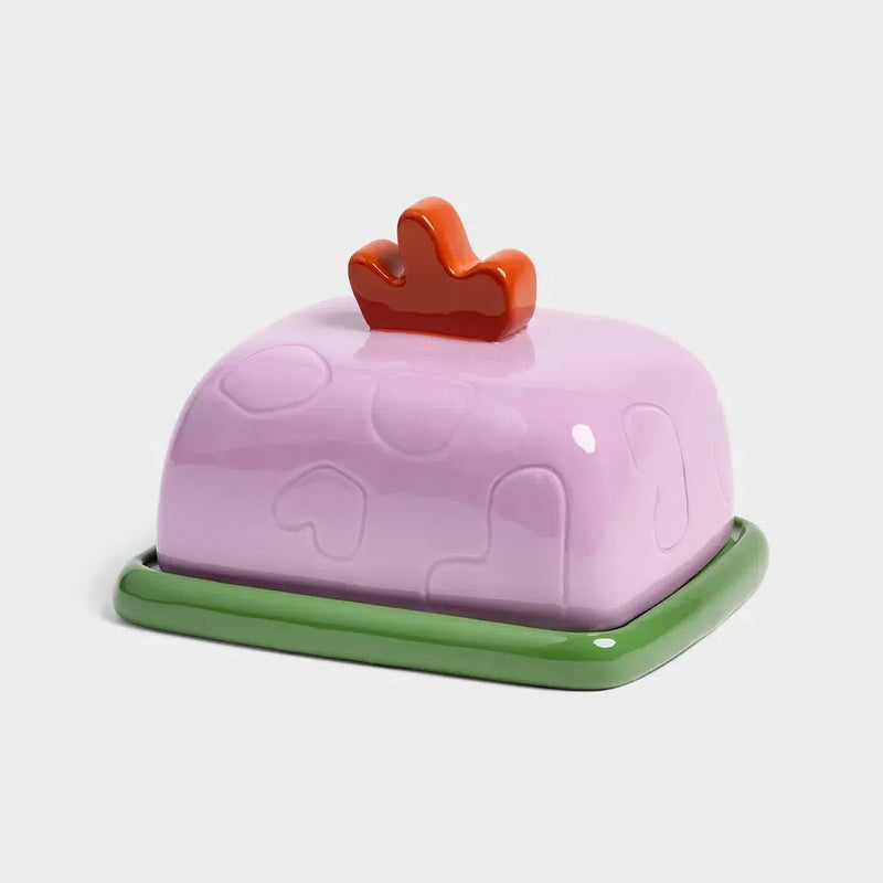 &Klevering Butter Dish Sketch Lilac - Studio Play