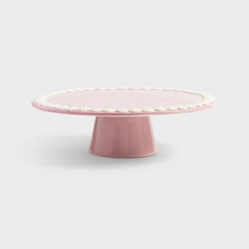 &Klevering Cake Platter Whip Pink - Studio Play