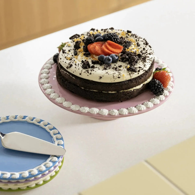 &Klevering Cake Platter Whip Pink - Studio Play
