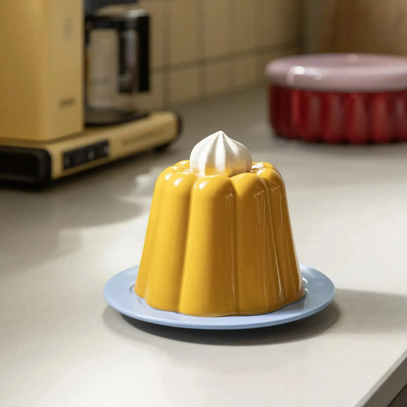 &Klevering Cloche Pudding Yellow - Studio Play