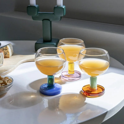 &Klevering Glass Cantine Blue Set Of 2 - Studio Play