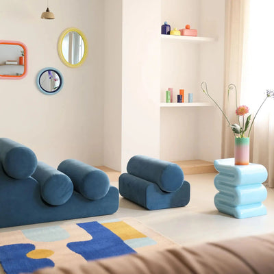 &Klevering Jar Orb Blue - Studio Play
