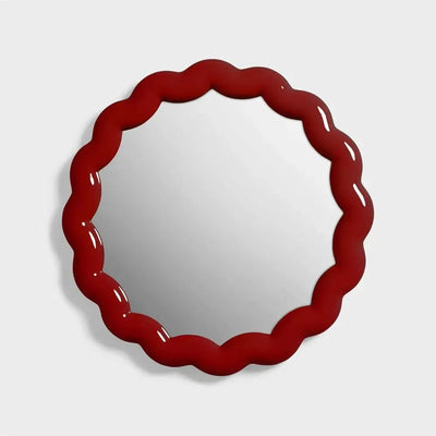 &Klevering Mirror Zigzag Burgundy - Studio Play