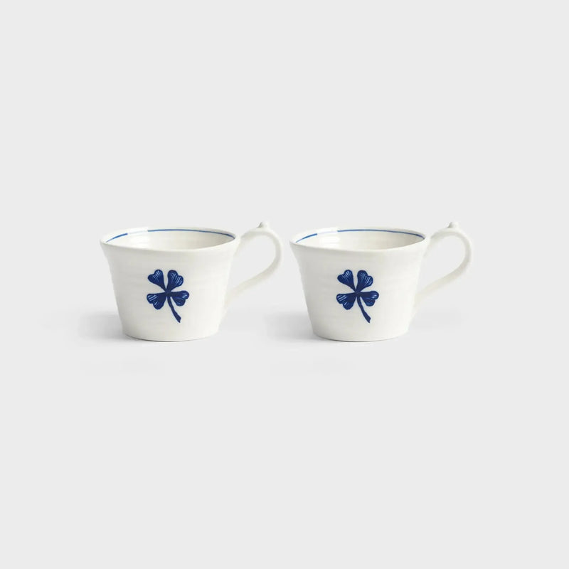 &Klevering Mug Anouck Clover Large Set of 2 - Studio Play
