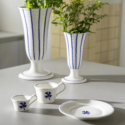 &Klevering Mug Anouck Clover Large Set of 2 - Studio Play