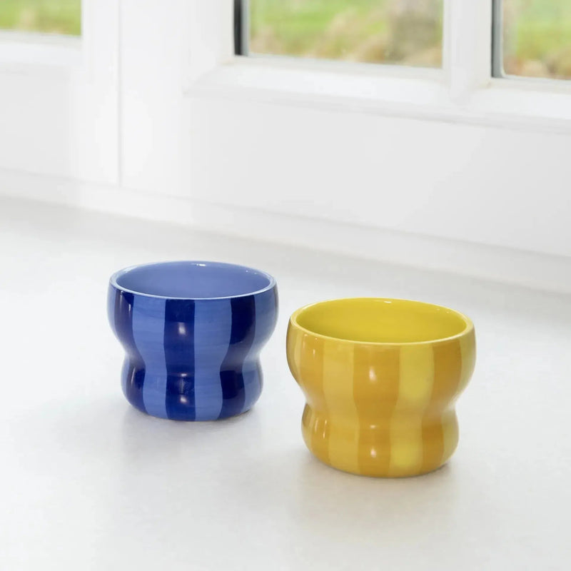 &Klevering Mug Circus Large Yellow (Set Of 2) - Studio Play