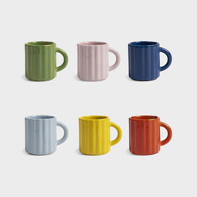 &Klevering Mug Espresso Tube (Set of 1) - Studio Play