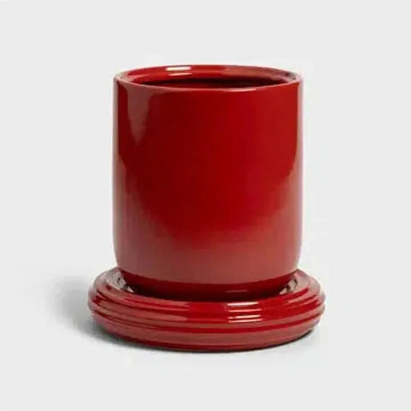 &Klevering Planter Churros Burgundy - Studio Play