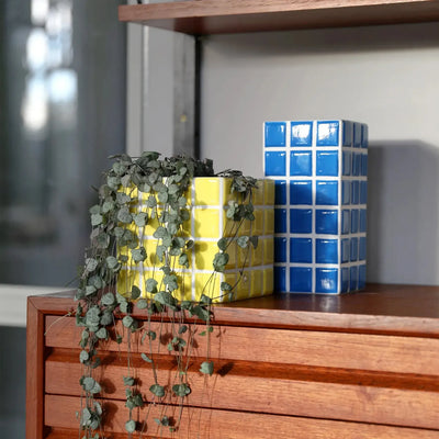 &Klevering Planter Tile Yellow - Studio Play