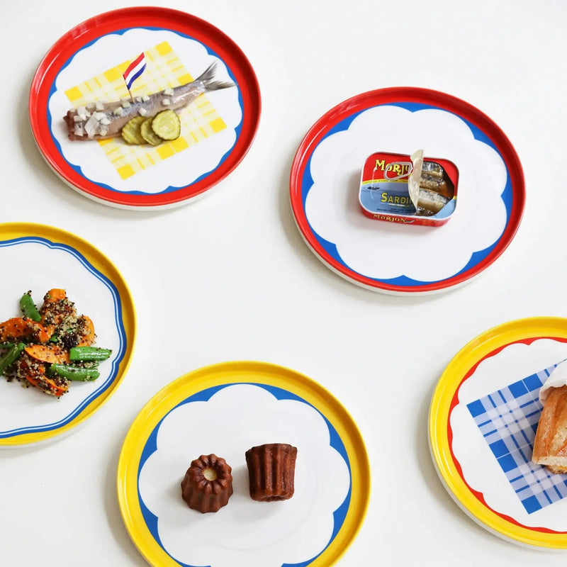 &Klevering Plate Daydream Arch Red - Studio Play