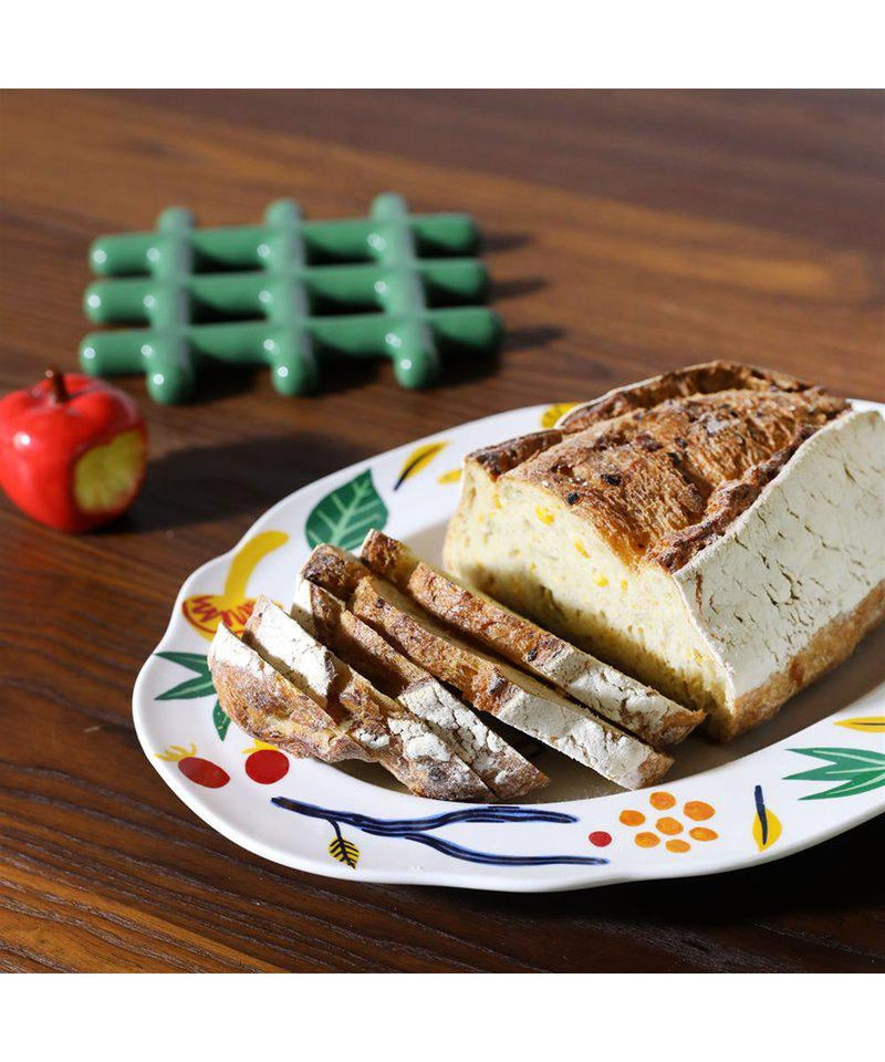 &Klevering Trivet Grid Green