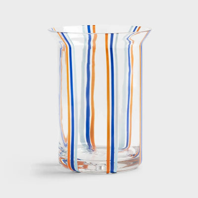&Klevering Vase Yogu Stripe Blue - Studio Play