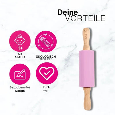 Knetä Silicone Roller Mint - Studio Play