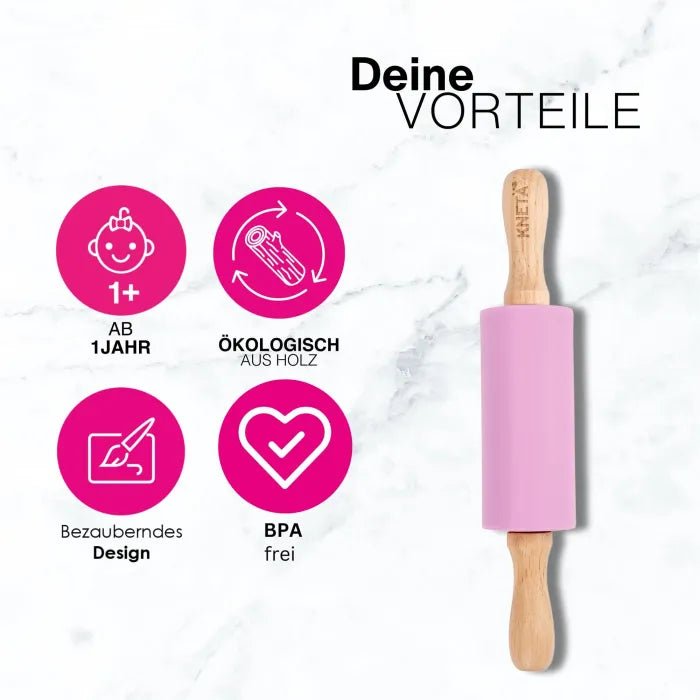 Knetä Silicone Roller Mint - Studio Play