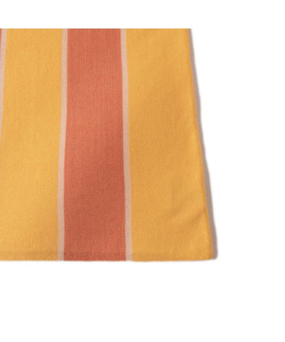 Knit Planet Stripe Dress Orange/Gold