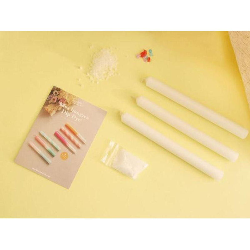 La petite Epicerie DIY Dip Dye Kaarsen - Agrum