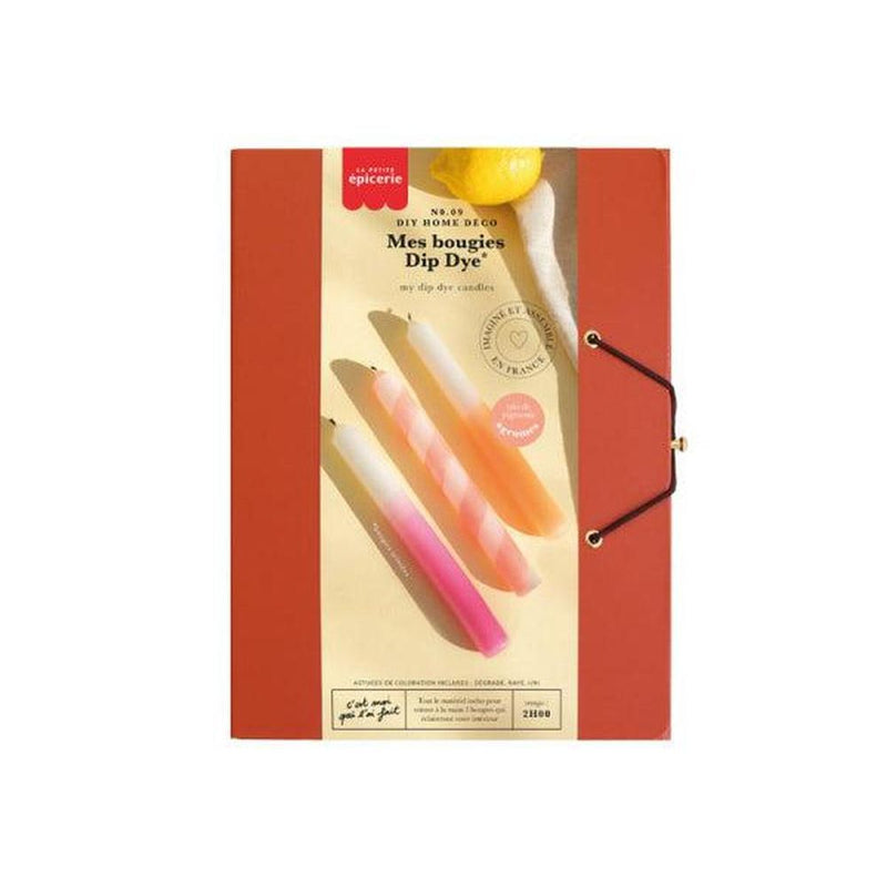 La petite Epicerie DIY Dip Dye Kaarsen - Agrum