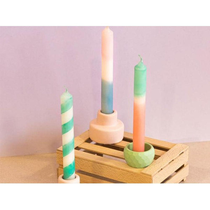La petite Epicerie DIY Dip Dye Kaarsen - Mint - Studio Play