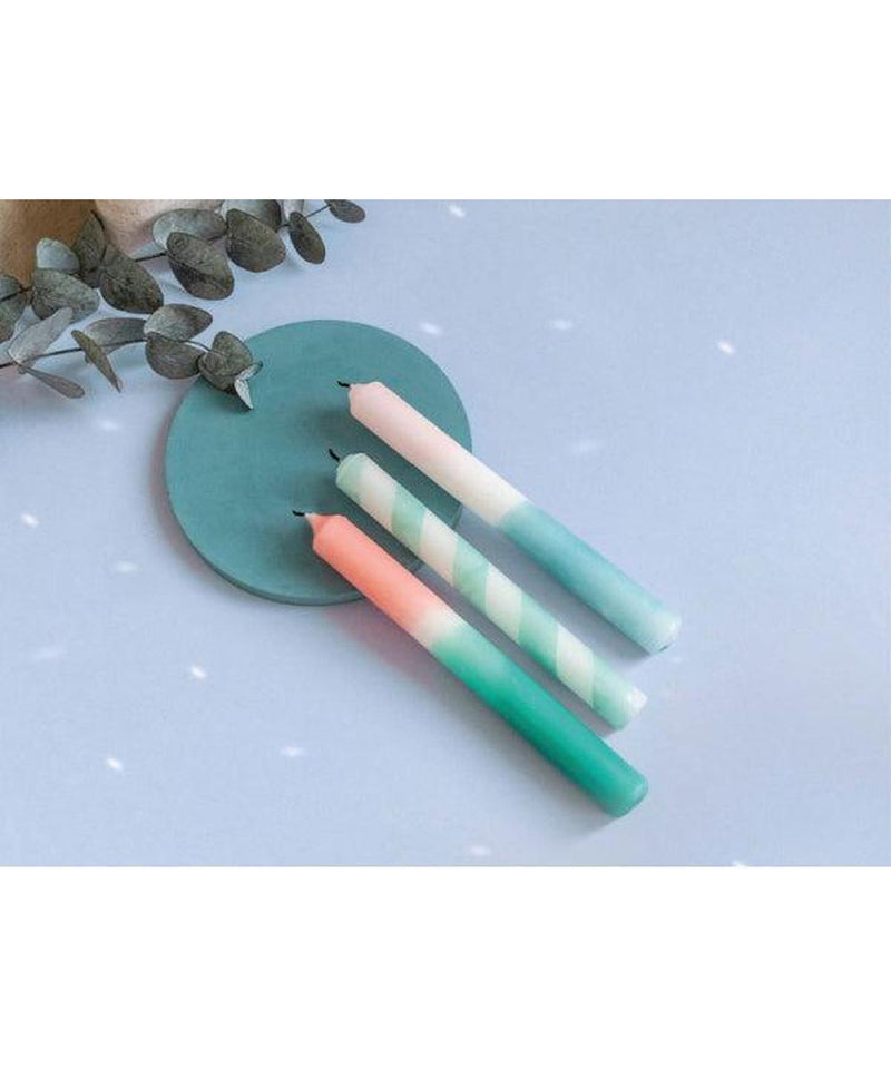 La petite Epicerie DIY Dip Dye Kaarsen - Mint