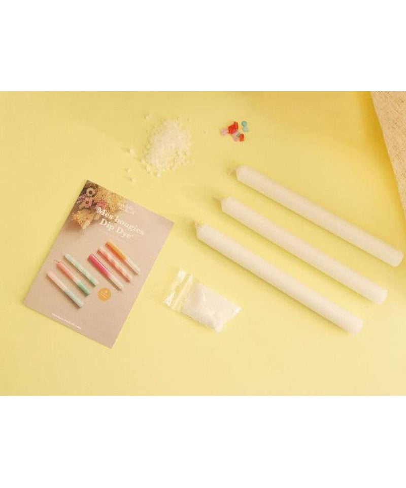 La petite Epicerie DIY Dip Dye Kaarsen - Mint