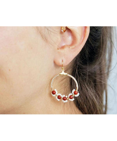 La petite Epicerie DIY Juwelen maken: Zaadkralen - Rood