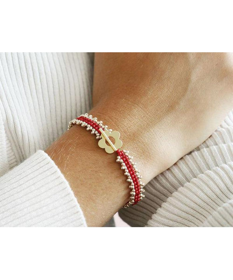 La petite Epicerie DIY Juwelen maken: Zaadkralen - Rood