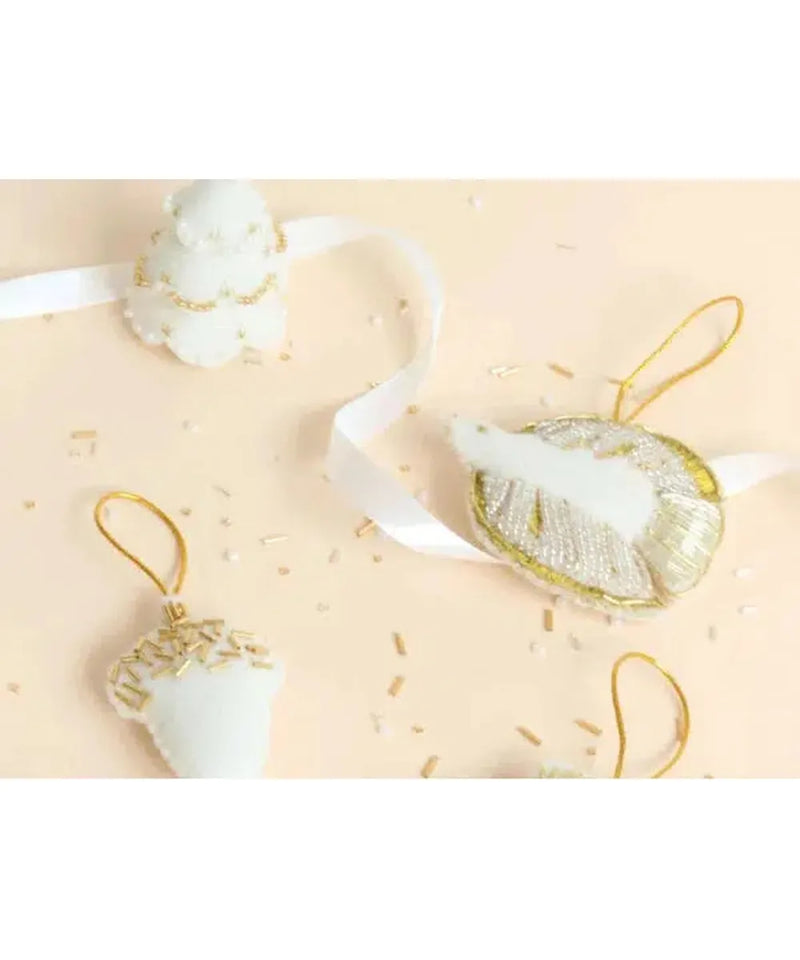 La petite Epicerie DIY Kerstornamenten in vilt