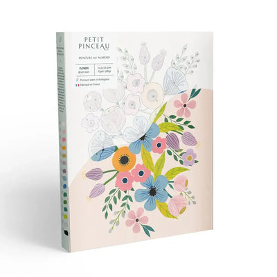 La petite Epicerie Paint By Number Kit - Flowers