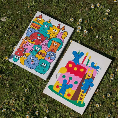 La petite Epicerie Paint By Number Kit - Fun Gang