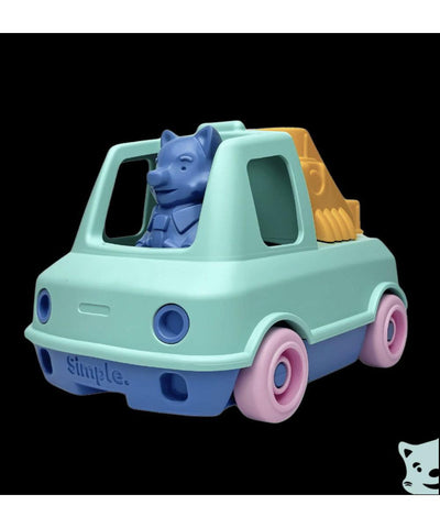 Le Jouet Simple Fire Truck Green