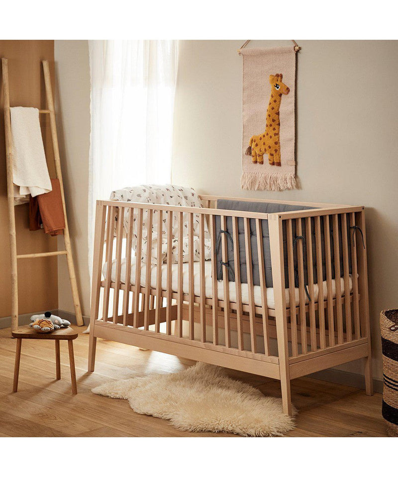 Leander Linea Baby Cot Beech