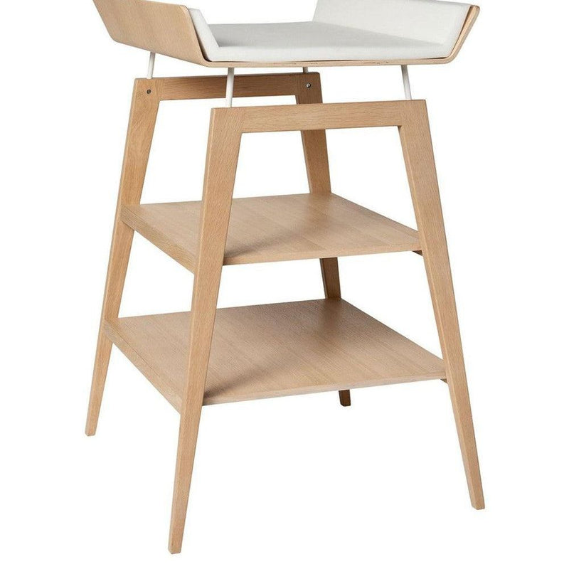 Leander Linea Changing Table with Mat Oak