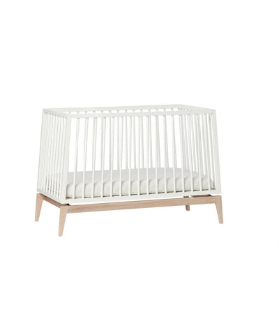 Leander Luna Baby Cot Oak/white 120x60