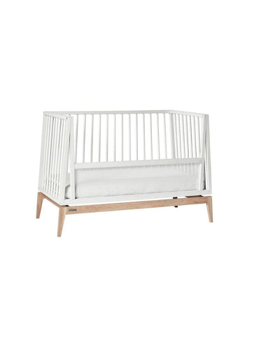 Leander Luna Baby Cot Oak/white 120x60