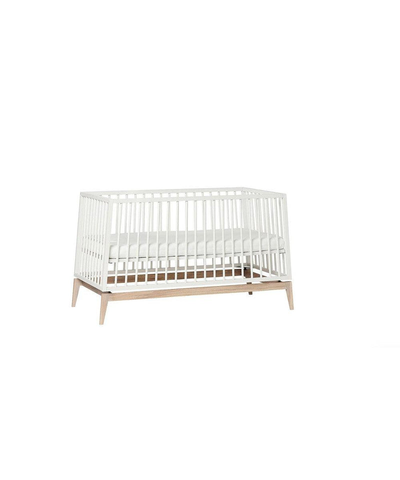 Leander Luna Baby Cot Oak/white 140x70