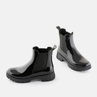 Lemon Jelly Ankle Boots Peachy Black