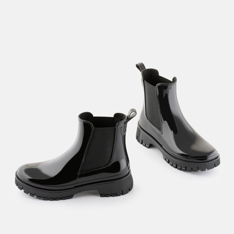 Lemon Jelly Ankle Boots Peachy Black