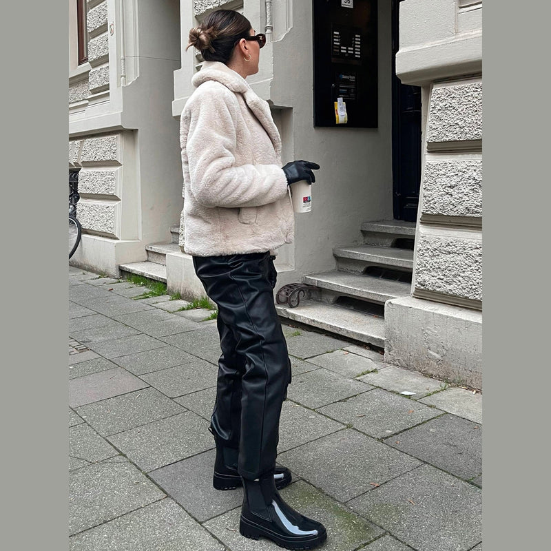 Lemon Jelly Ankle Boots Peachy Black