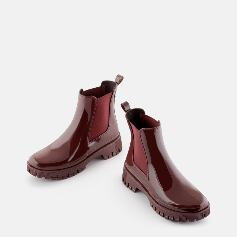 Lemon Jelly Ankle Boots Peachy Dark Cherrie