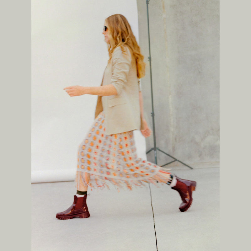 Lemon Jelly Ankle Boots Peachy Dark Cherrie