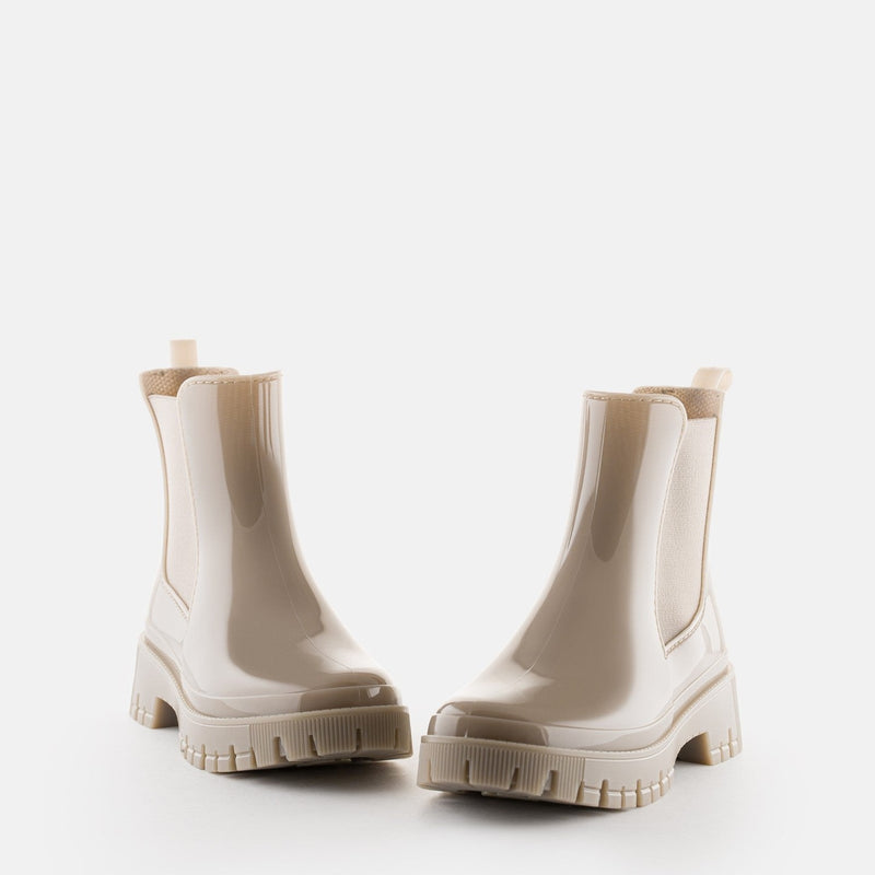 Lemon Jelly Ankle Boots Peachy Dusty Nude