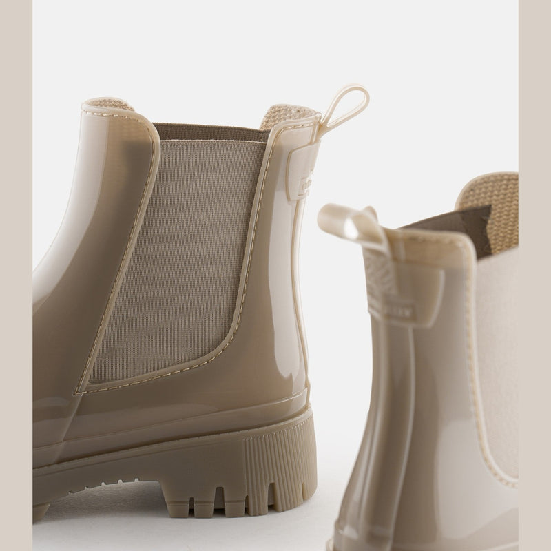 Lemon Jelly Ankle Boots Peachy Dusty Nude