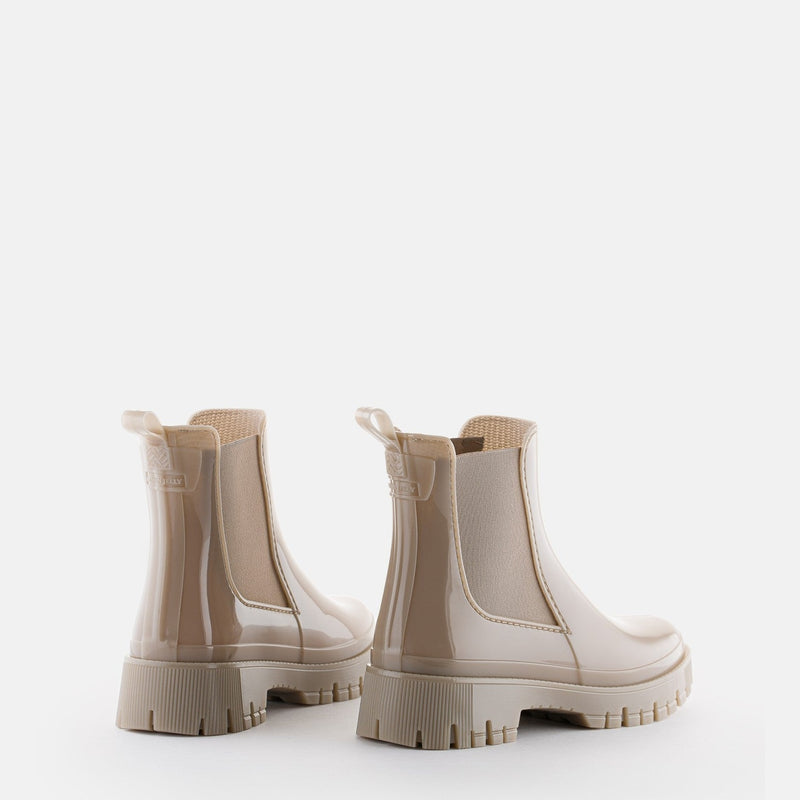 Lemon Jelly Ankle Boots Peachy Dusty Nude