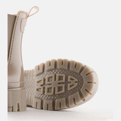 Lemon Jelly Ankle Boots Peachy Dusty Nude