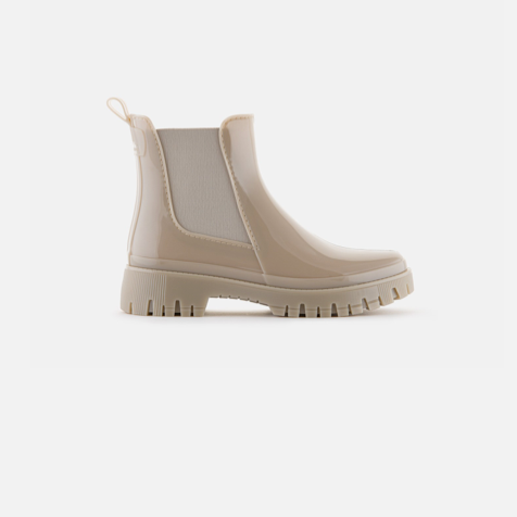 Lemon Jelly Ankle Boots Peachy Dusty Nude