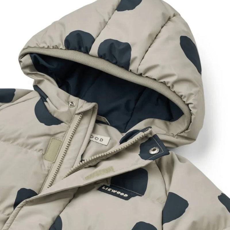 Liewood Adelina Jacket Spot Dots Mist - Studio Play