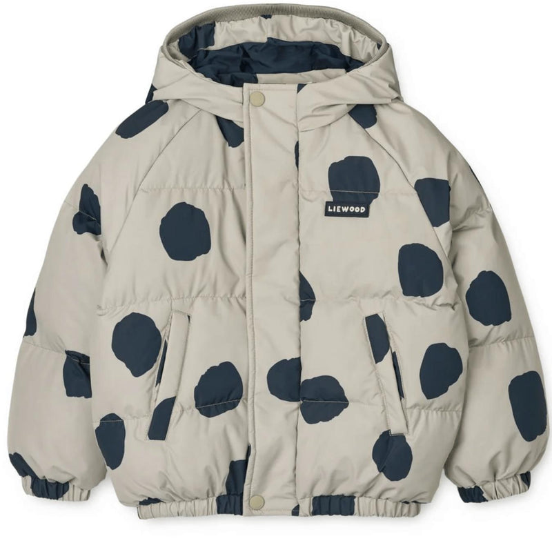 Liewood Adelina Jacket Spot Dots Mist - Studio Play