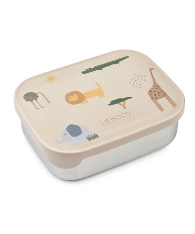 Liewood Arthur Lunchbox Safari Sandy Mix